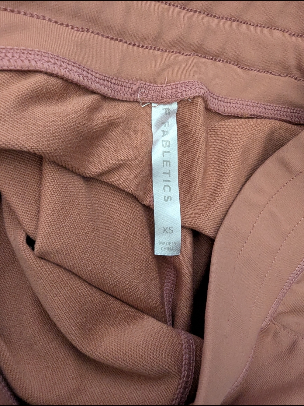Fabletics Women's Track Joggers in Dusty Rose - Picture 4 of 5